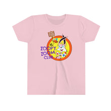 Load image into Gallery viewer, Zoopy Zoom Club Youth Short Sleeve Tee
